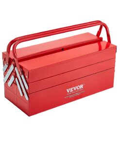 VEVOR 46 cm Metal Cantilever Toolbox