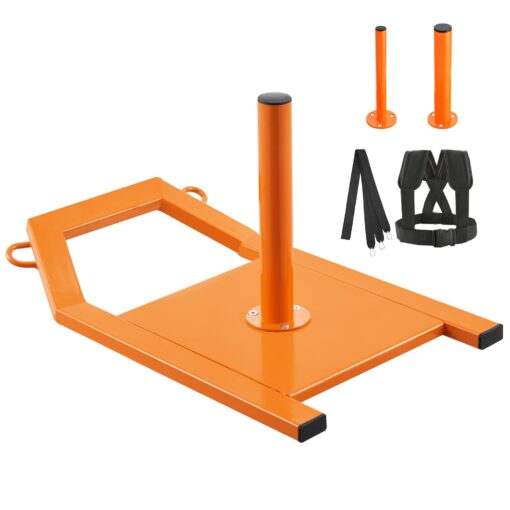 VEVOR Steel Weight Sled for Strength Speed Training