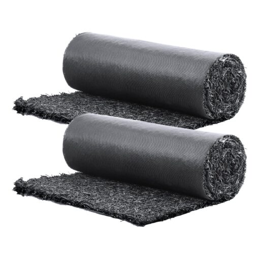 VEVOR Rubber Mulch Roll 244 x 56 cm Weed Control Mud Prevention for Landscaping Garden Pathways