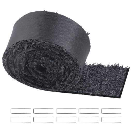 VEVOR Rubber Mulch Roll 3m x 114cm Weed Control Mud Prevention for Landscaping