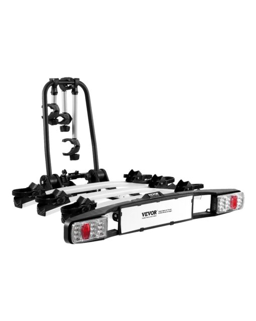 VEVOR Lockable Hitch Bike Rack for 3 Bicycles