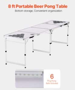 Foldable & Adjustable Height for Parties & Tailgating