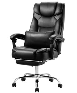 VEVOR Ergonomic Executive Office Chair with Footrest & Lumbar Support