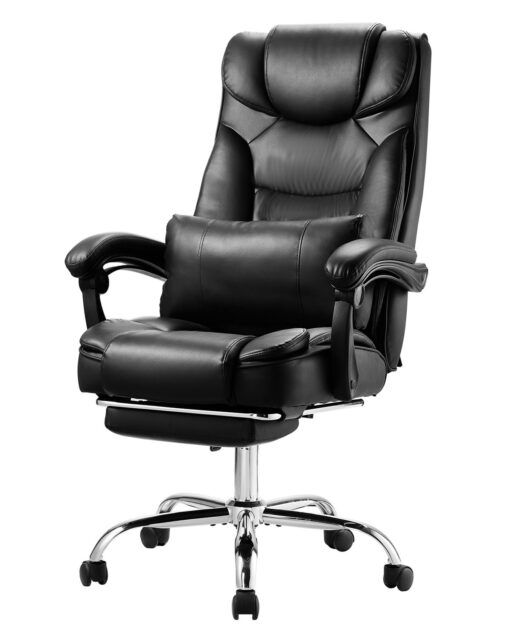 VEVOR Ergonomic Executive Office Chair with Footrest Lumbar Support