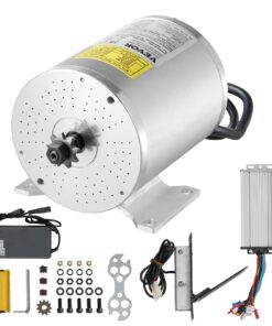 VEVOR 1800W 48V Brushless DC Motor Kit with Speed Controller for E-Bikes & Scooters