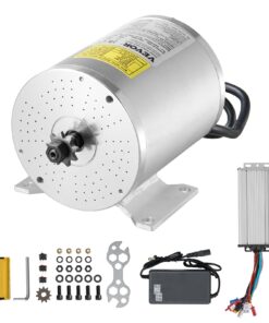 VEVOR 1800W 48V Brushless DC Motor Kit with Speed Controller for E-Bikes & Scooters