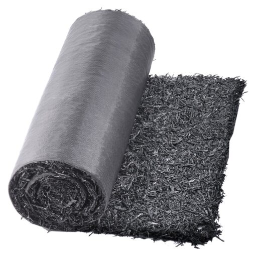 VEVOR Rubber Mulch Roll 244 x 56 cm Weed Control Mud Prevention Mat for Landscaping