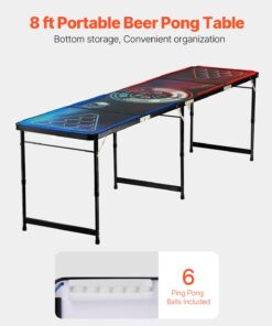 Foldable & Adjustable Height for Parties & Camping