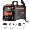 Сварочный аппарат для сварки сердечников флюсом без газа VEVOR 130A MIG Welder 2 в 1