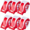 VEVOR Heavy Duty Clear Packing Tape with Dispensers
