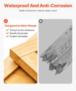 Водонепроницаемый Сарай Для Садовых Инструментов Из Кедра