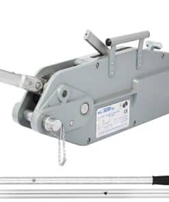 3200kg Rope Winch Pulling Hoist – 20m Steel Wire Hand Winch