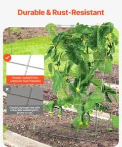 Складная Металлическая Садовая Решетка для Вьющихся Растений