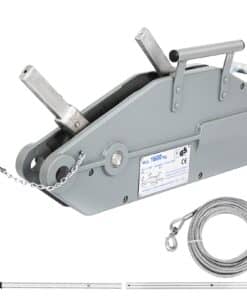 1.6 Ton 40m Manual Hand Winch with Steel Rope & Hook