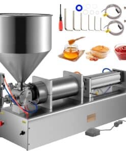 VEVOR Pneumatic Piston Filler 1000-5000ml Semi-Auto Filling Machine