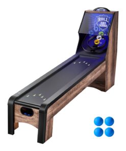 VEVOR 2.7m Roll & Score Arcade Game Table with Electronic Scorer & 4 Balls