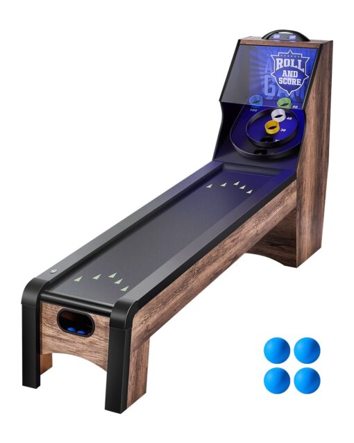 VEVOR 27m Roll Score Arcade Game Table with Electronic Scorer 4 Balls