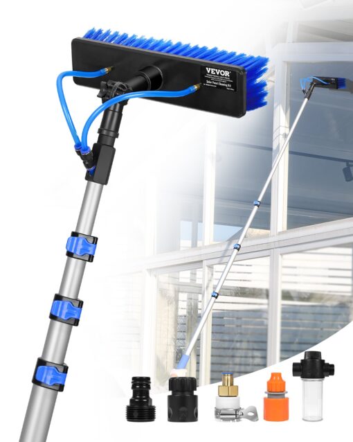 VEVOR 6m Water Fed Pole Kit for Solar Panel Window Cleaning