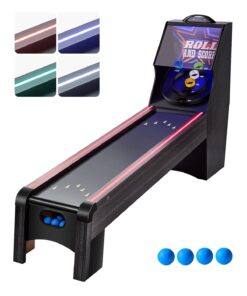 VEVOR 2.7 m Roll & Score Arcade Game Table with Electronic Scorer & 4 Balls