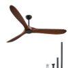 VEVOR 183 cm Wooden Ceiling Fan No Light