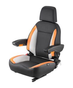 VEVOR Adjustable Tractor & Forklift Seat with Seatbelt & Headrest