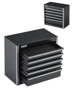 VEVOR Mini Metal Tool Box with 5 Drawers