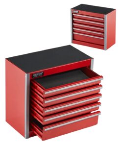 VEVOR Mini Metal Tool Box with 5 Drawers