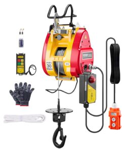 VEVOR 2-in-1 Portable Electric Hoist Winch