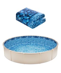 Вкладыш для бассейна VEVOR 21-футовый Круглый С Цельной Головкой