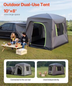 Waterproof Outdoor Car Tent with Rainfly