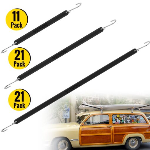 VEVOR Heavy Duty Rubber Bungee Cords