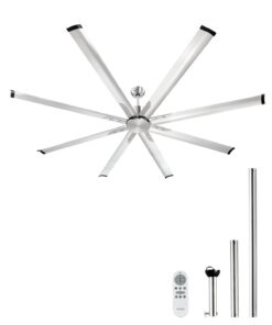VEVOR 213 cm Aluminum Ceiling Fan with Remote Control