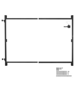 VEVOR Adjustable Metal Gate Frame Kit for 91-152 cm Wide Openings