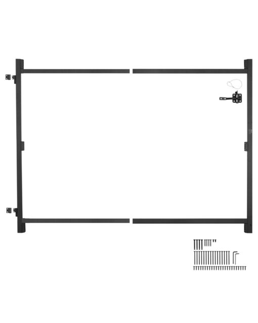 VEVOR Adjustable Metal Gate Frame Kit for 91 152 cm Wide Openings
