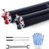 VEVOR Garage Door Torsion Springs Pair 572mm x 508mm x 685mm with Winding Bars
