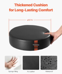 Footrest & Adjustable Height 55-71 cm