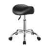 VEVOR Ergonomic Saddle Stool with Wheels