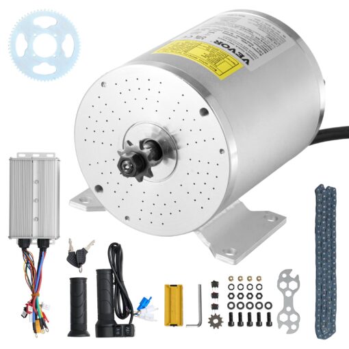 VEVOR 3000W 72V Brushless DC Motor Kit with Controller for Electric Bikes Scooters