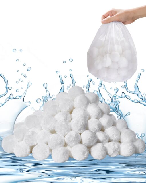 VEVOR Reusable Pool Filter Balls 680g Polyester Fiber Media for Sand Filter Pumps