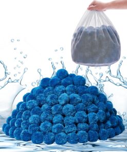VEVOR Reusable Pool Filter Balls 1.8 kg – High-Efficiency Sand Filter Media for Crystal-Clear Water