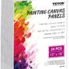 VEVOR 24 Упаковки Чистых Холщовых досок размером 30x40 см для рисования