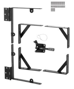 VEVOR Gate Corner Brace Bracket Kit – Heavy-Duty Anti-Sag Gate Frame
