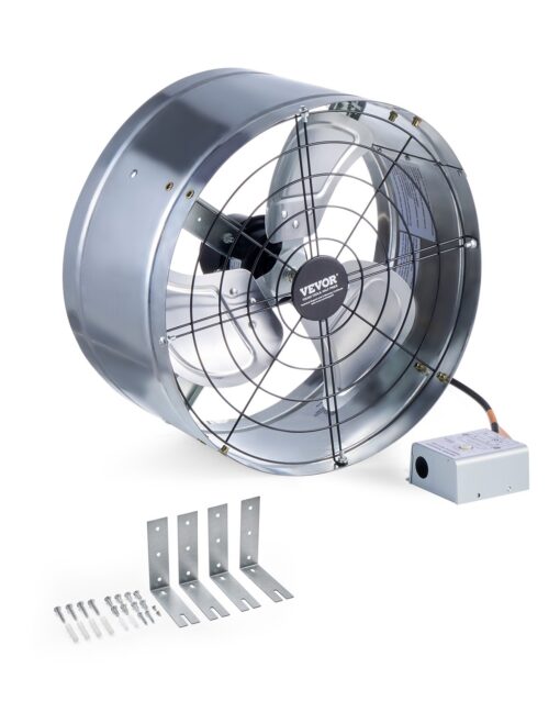 VEVOR 38 cm Gable Mount Attic Exhaust Fan