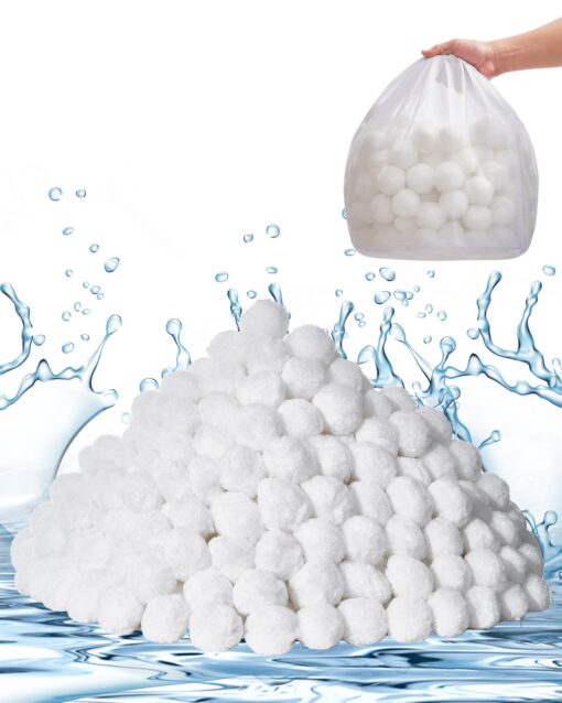 VEVOR Reusable Pool Filter Balls 21 kg for Sand Filter Pump High Efficiency Filtration