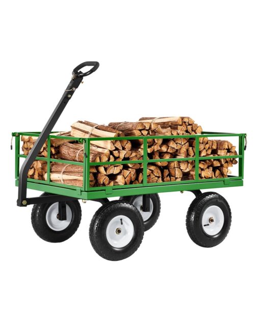 VEVOR Heavy Duty Steel Garden Cart