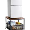 VEVOR Mini Fridge Stand with Storage