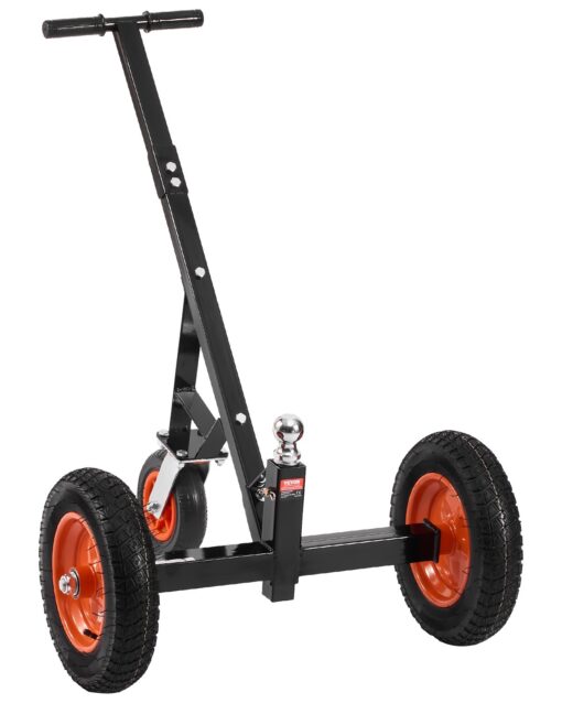 1000 lbs Adjustable Trailer Dolly with 2 in Ball 14 in Tires