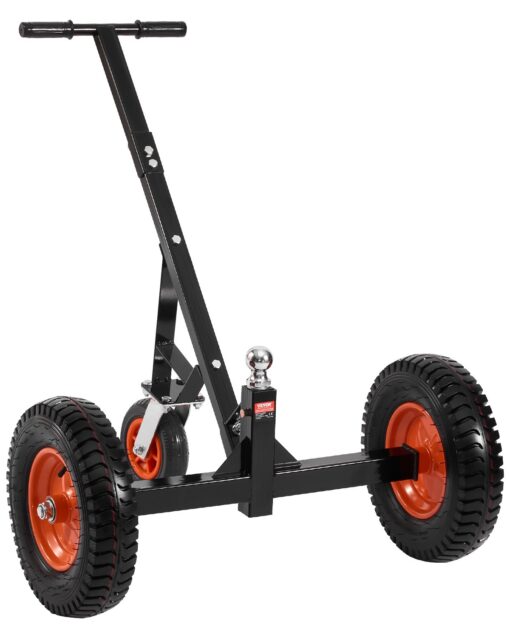 1200 lbs Adjustable Trailer Dolly with 2 in Ball 152 in Pneumatic Tires