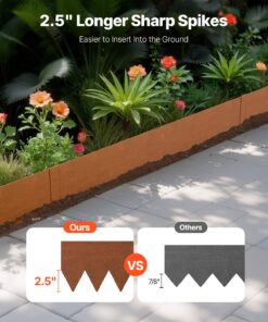 Weather-Resistant & Flexible Garden Border