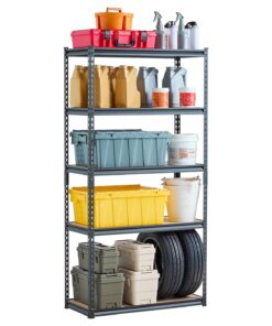 VEVOR Heavy-Duty 5-Tier Metal Storage Shelves